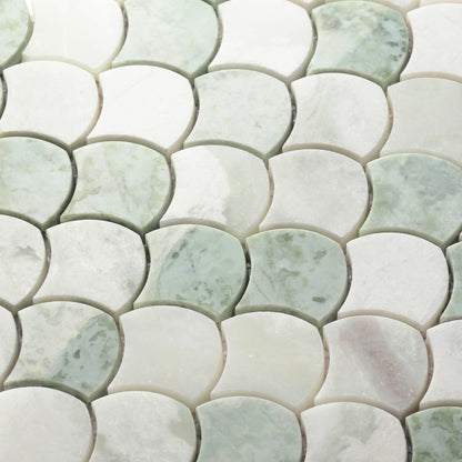 ljusgrön mosaik 